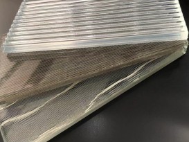 夾膠玻璃EVA膠片中間膜夾膠玻璃輔料克重：97g